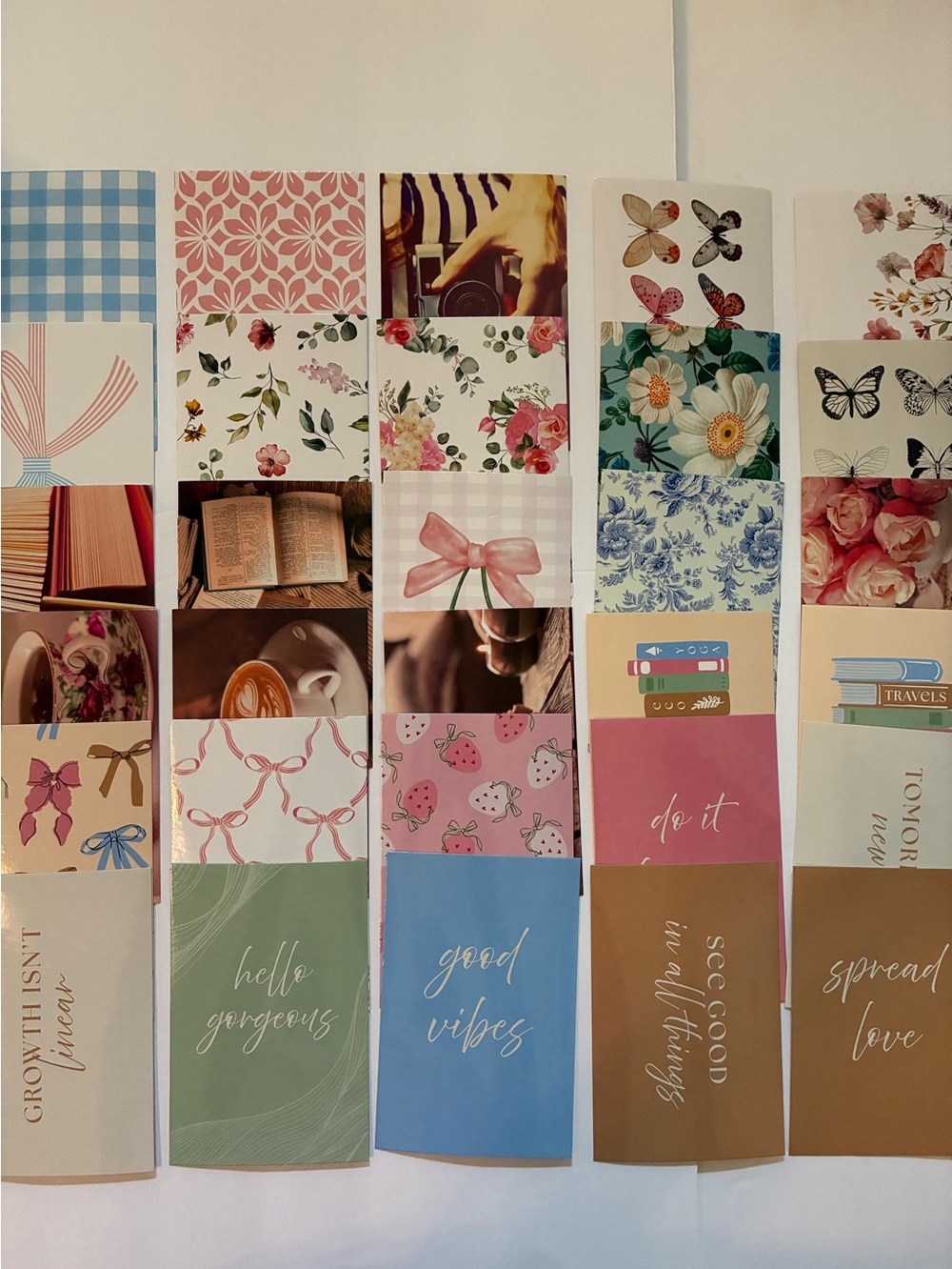 Pastel Preppy Chic Wall Collage Kit bundle